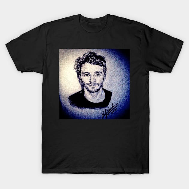 James Franco T-Shirt by billyhjackson86